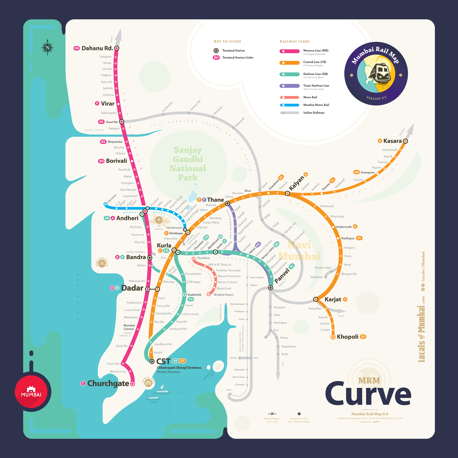 Mumbai Rail Map Curve Locals Of Mumbai   V8 Mrm Stylised Curve English 1920x1920 